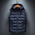 Warme heren bodywarmer met capuchon – Noah