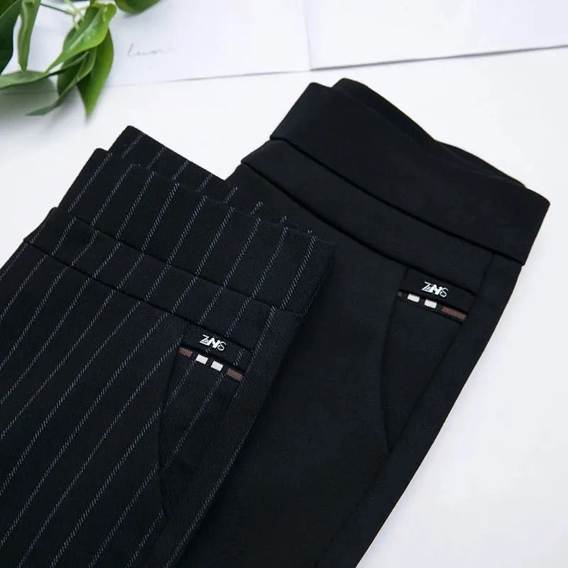 Hoge taille rechte broek voor dames – Sophie