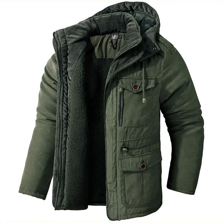 Warme winterjas met isolatie en waterafstotende stof – Bram