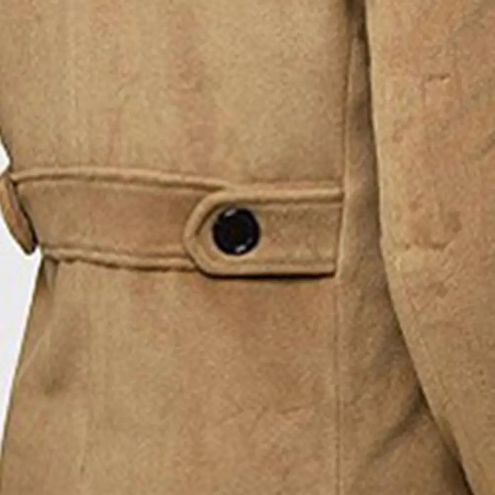 Britse Winddichte Trenchcoat met Dubbele Rij Knopen – Hugo