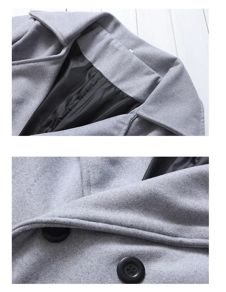 Britse Winddichte Trenchcoat met Dubbele Rij Knopen – Hugo