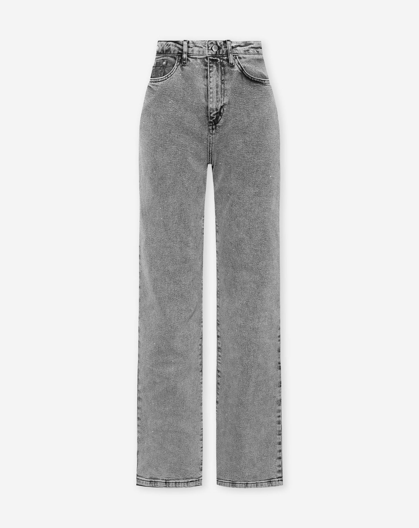 Bootcut Jeans Met Subtiele Studs Elegant – Lara