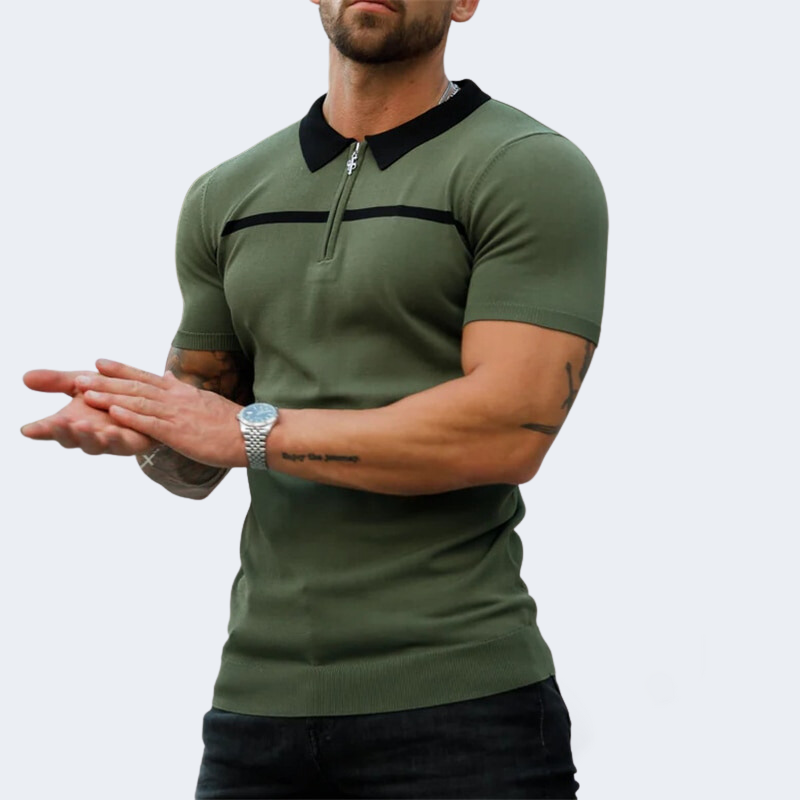 Polo Shirt Heren Korte Mouw Modern Fit – Bram