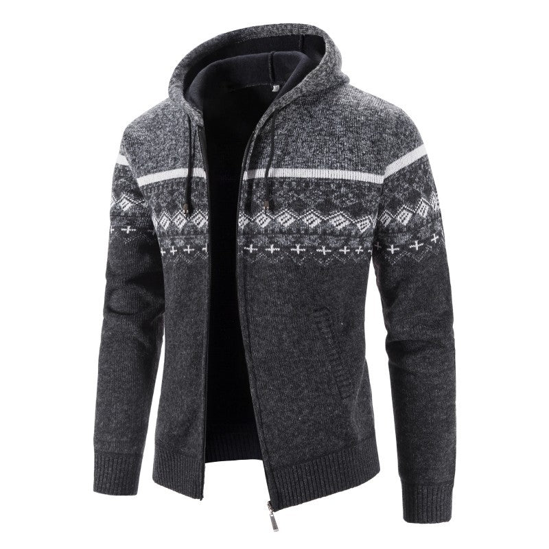 Comfortabel vest met capuchon voor heren – Samuel