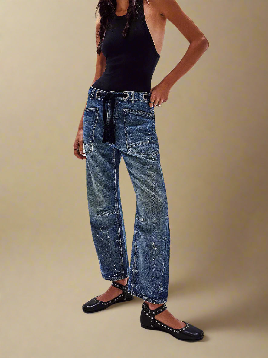 Brede Comfortabele Katoenen Broek voor Dagelijks Gebruik – UrbanVibe