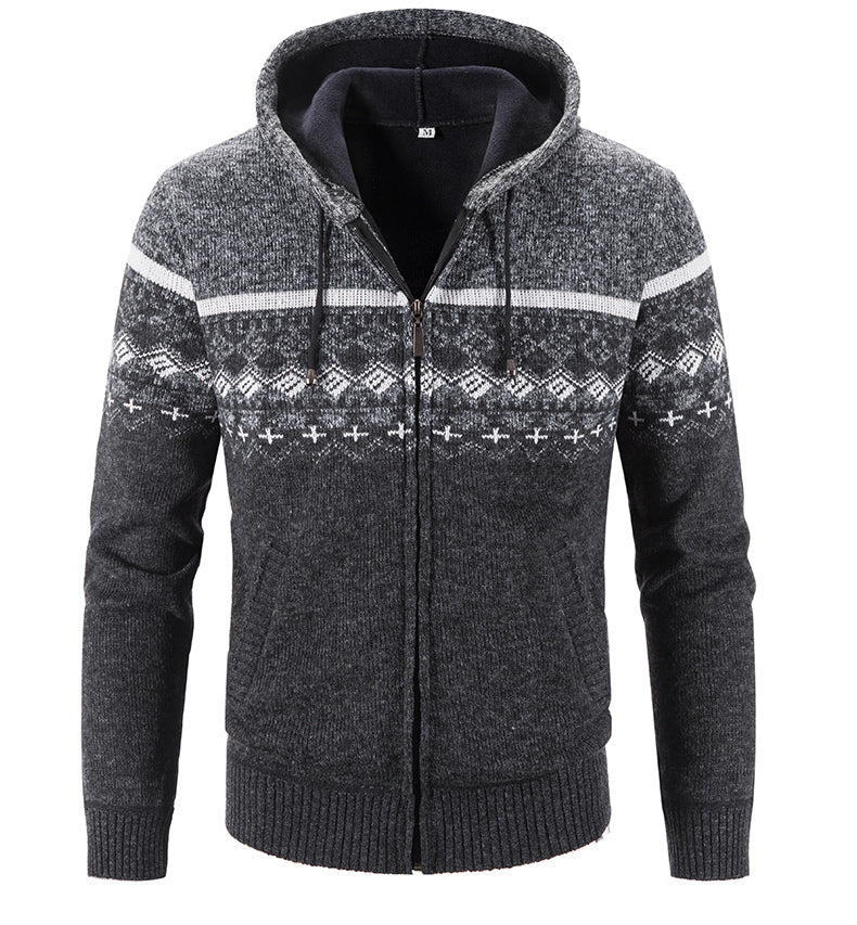 Comfortabel vest met capuchon voor heren – Samuel