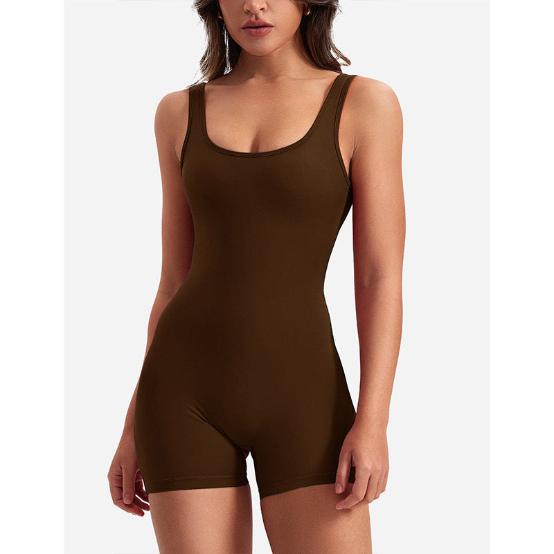 Comfortabele Jumpsuit Nauwsluitend Flatterend Design – Mouvia