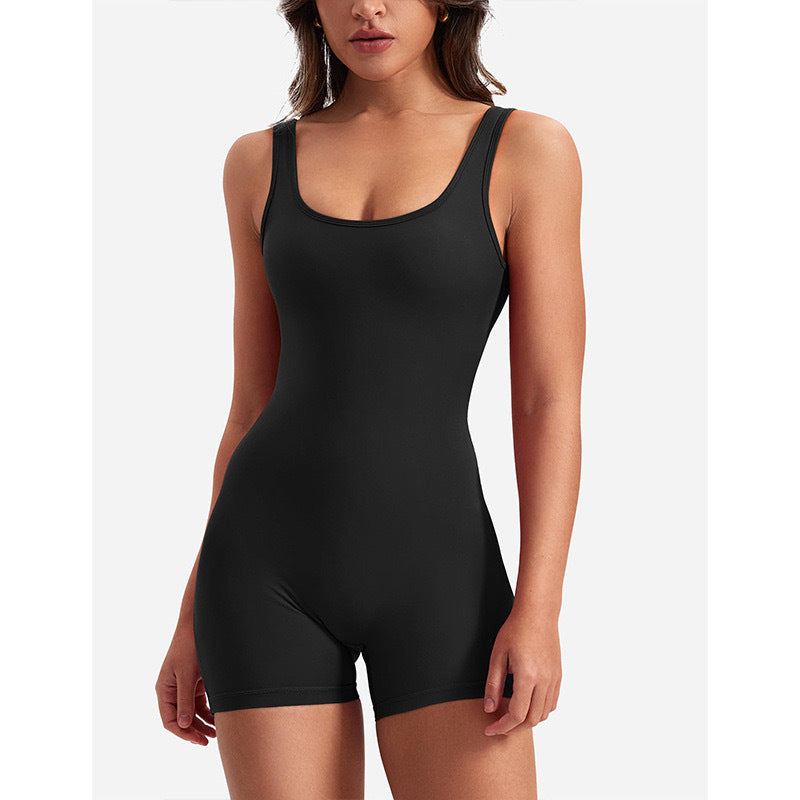 Comfortabele Jumpsuit Nauwsluitend Flatterend Design – Mouvia