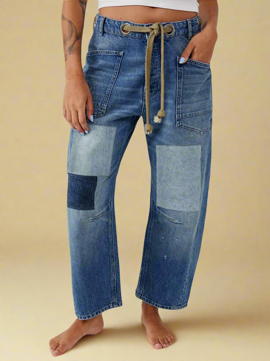 Brede Comfortabele Katoenen Broek voor Dagelijks Gebruik – UrbanVibe