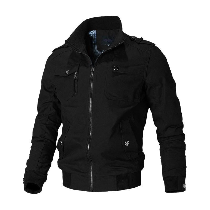 Lichtgewicht Casual Bomberjack met Rits voor Heren – Max