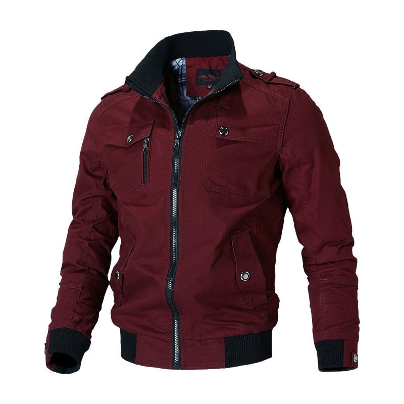 Lichtgewicht Casual Bomberjack met Rits voor Heren – Max