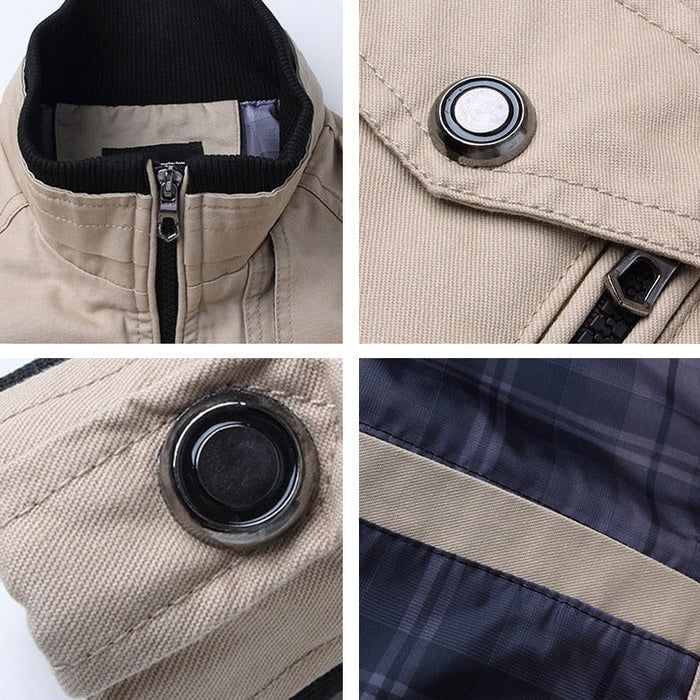 Lichtgewicht Casual Bomberjack met Rits voor Heren – Max