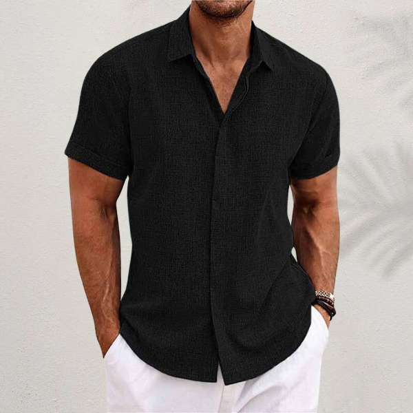 Lente zomer herenoverhemd ademend comfortabel stijl – Renovar