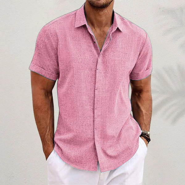 Lente zomer herenoverhemd ademend comfortabel stijl – Renovar