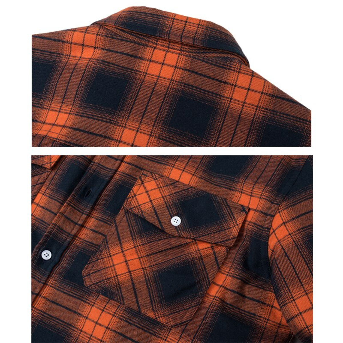 Geruite fleece jas voor heren – Thomas