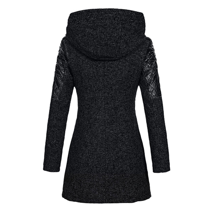 Lange winterjas met capuchon voor dames – Sophie