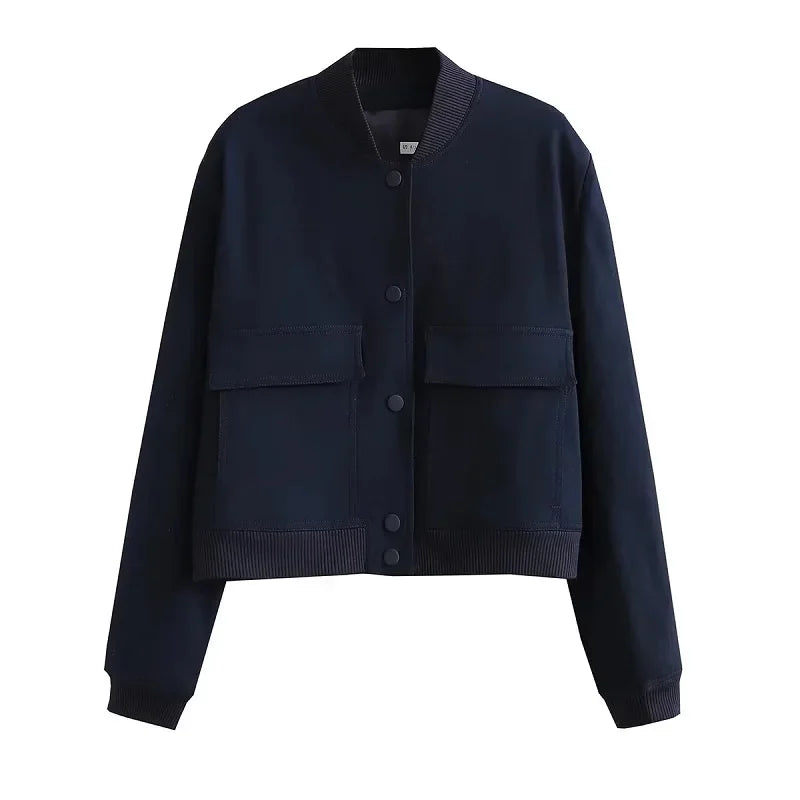Minimalistisch bomberjack voor dames – Lina