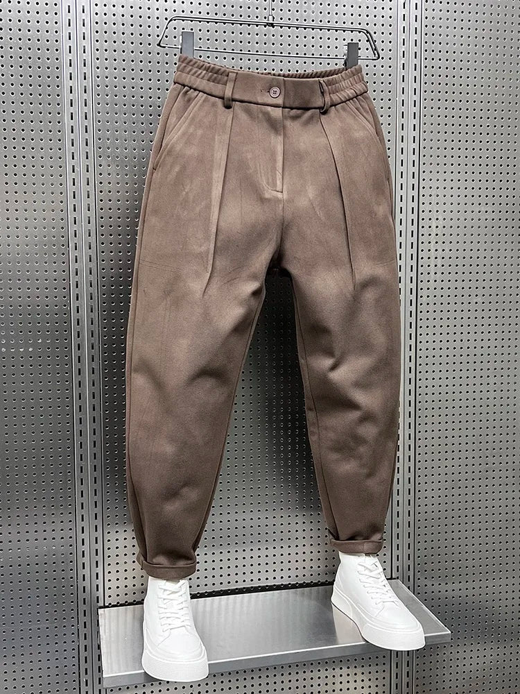 Heren chino broek getailleerd elegant comfortabel – Vantieri