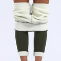 Thermo Legging voor Dames met Hoge Taille en Fleecevoering – Alvara