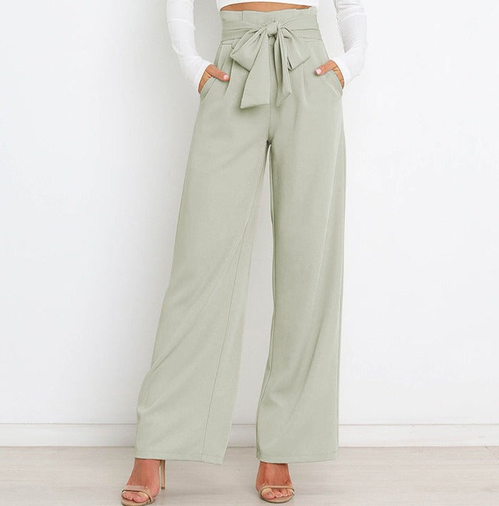 Wijde damesbroek met comfortabele pasvorm – Elise