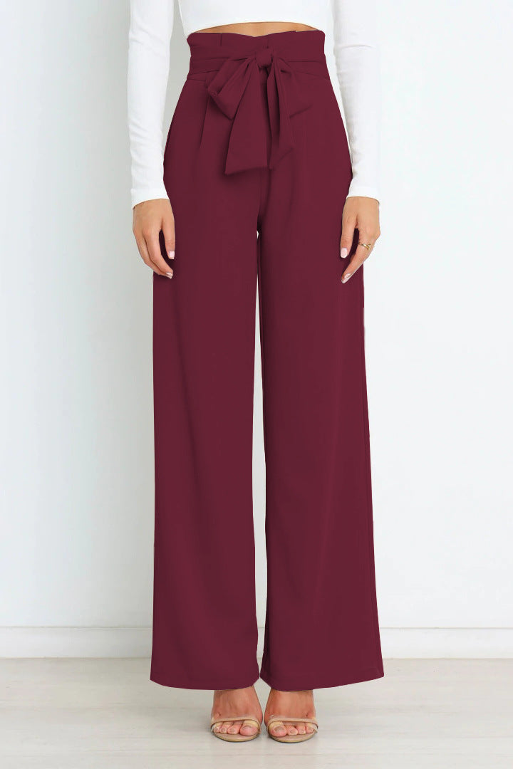 Wijde damesbroek met comfortabele pasvorm – Elise