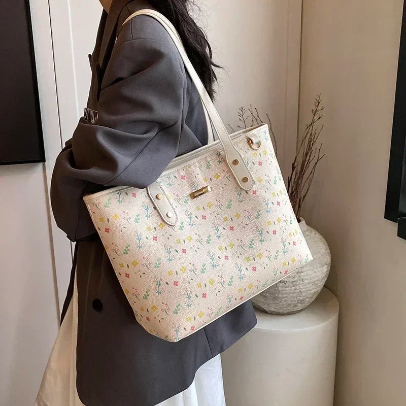 Vegan tote bag met strikdetail voor dames – Noraly