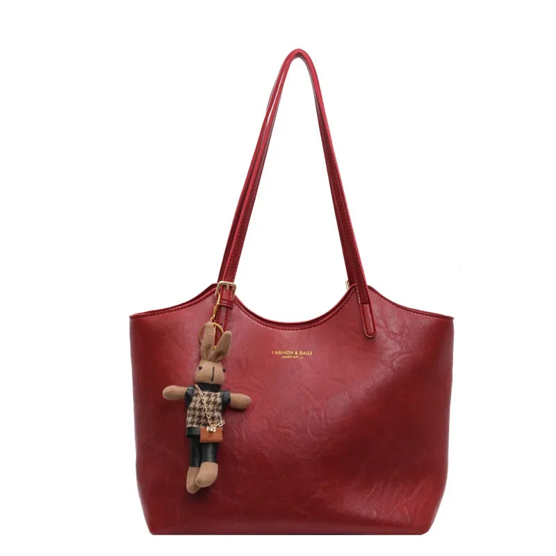 Vintage vegan tote bag met charme voor dames – Elvyna
