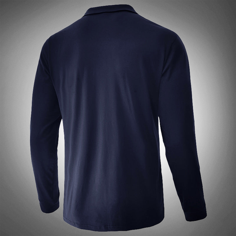 Polo Shirt Lange Mouwen Colorblock Heren – Jesse