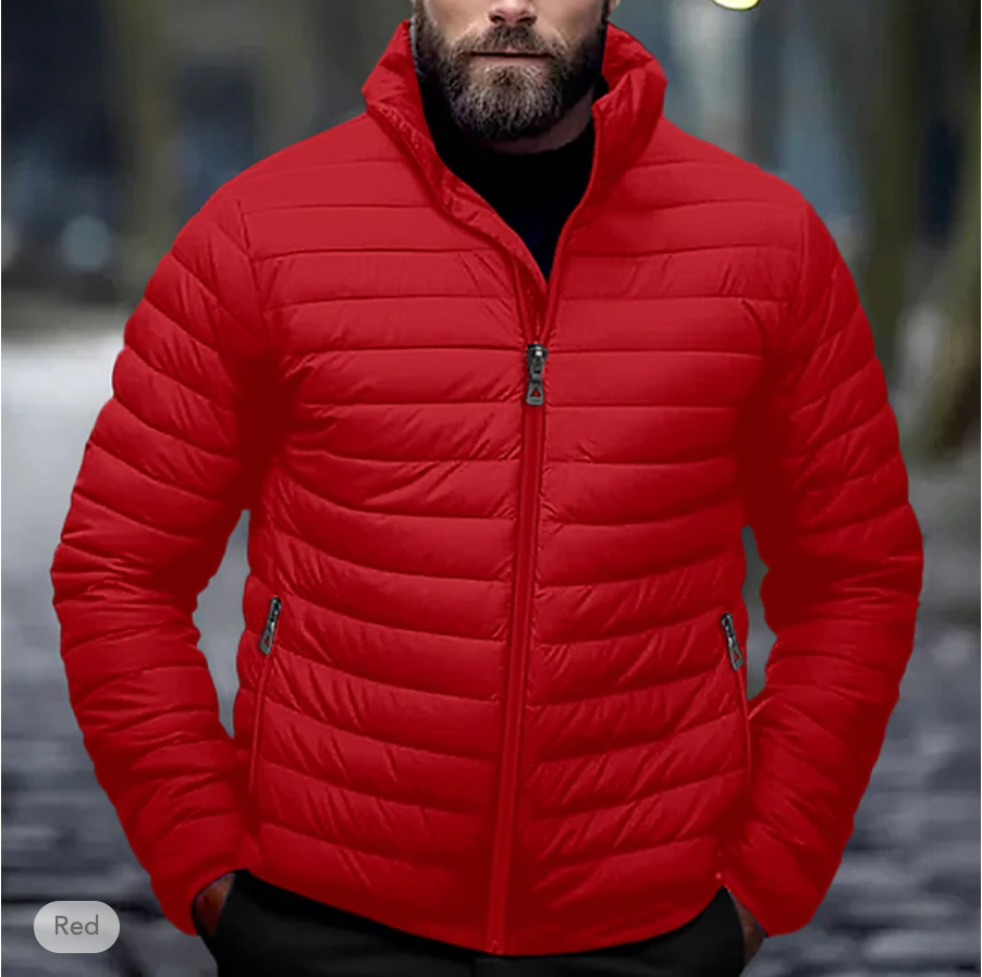 Warme winter pufferjas voor heren – Lars