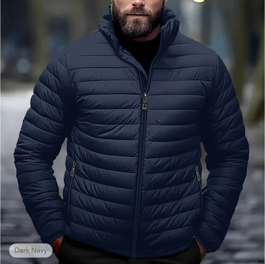 Warme winter pufferjas voor heren – Lars