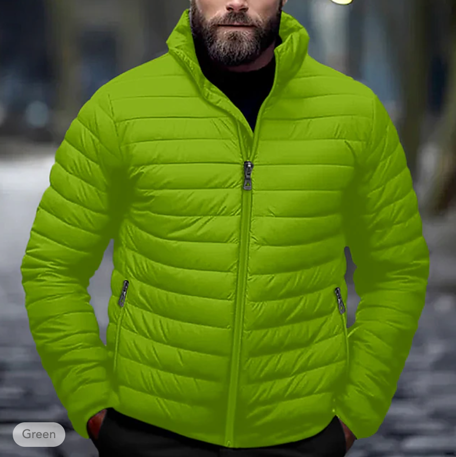 Warme winter pufferjas voor heren – Lars