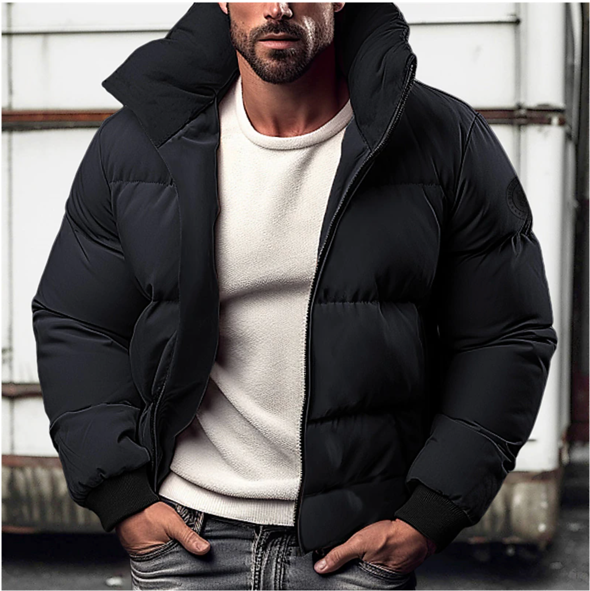 Winterjas voor heren met warme voering en stijl - Lars