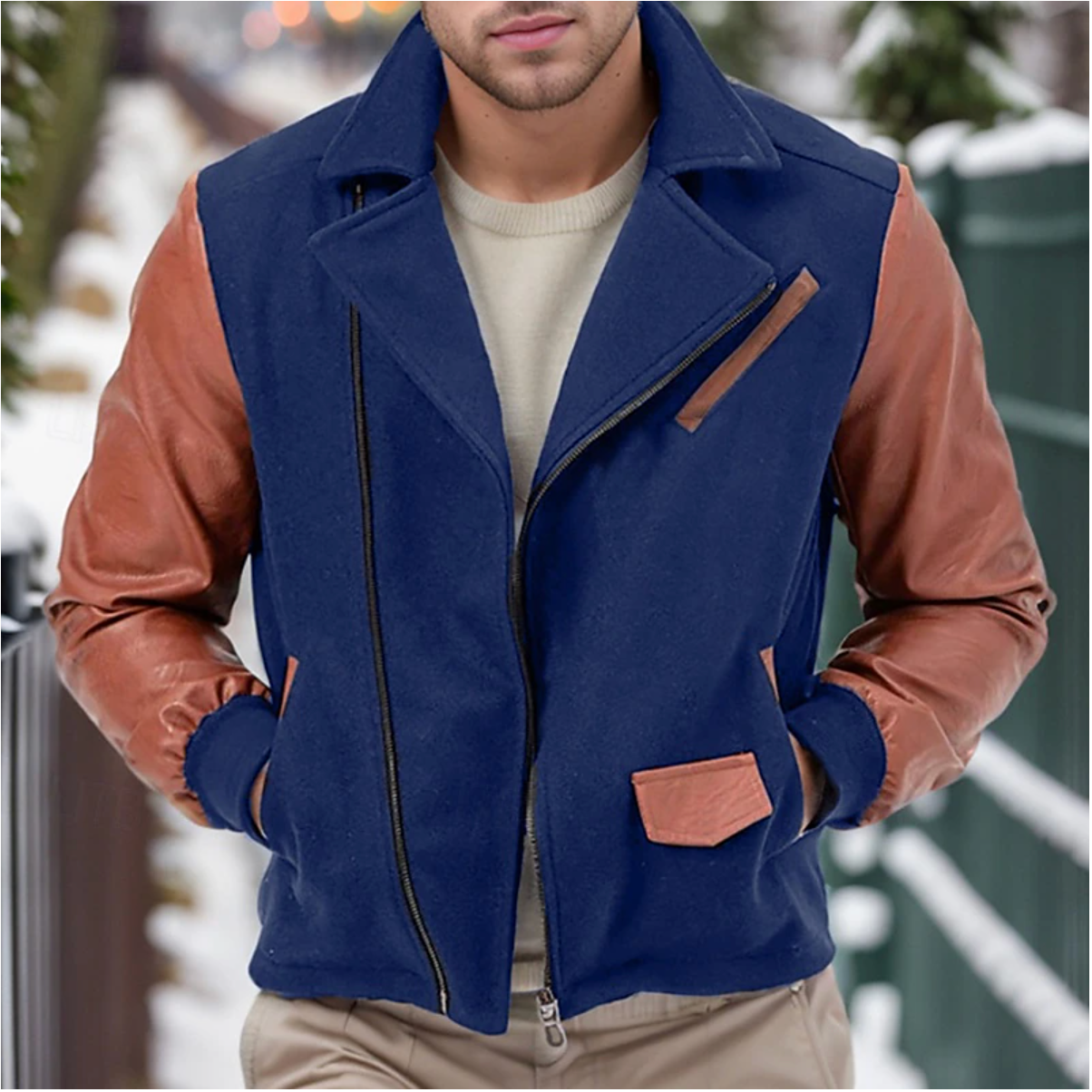 Stoere leren winterjas voor heren – Jack