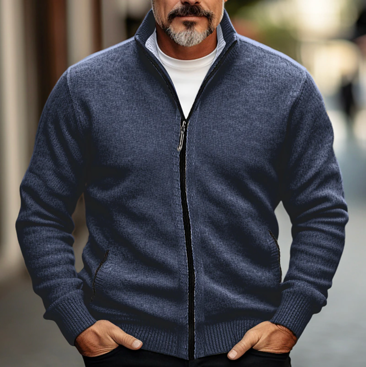Herfst/winter cardigan sweater voor heren – Gregory
