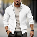 Moderne vest-trui met rits voor heren – Dirk