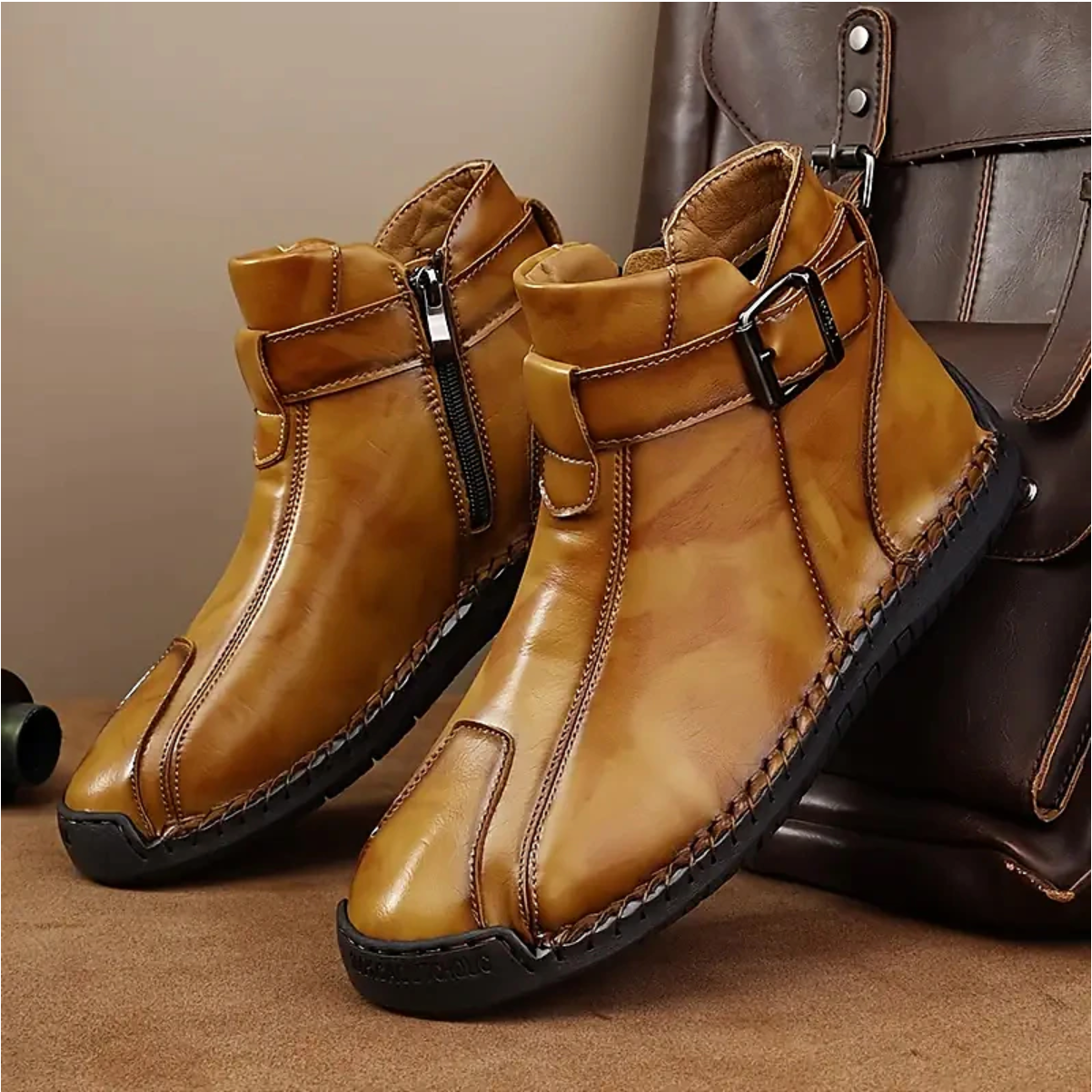Retro Casual Boots voor Heren - Henry