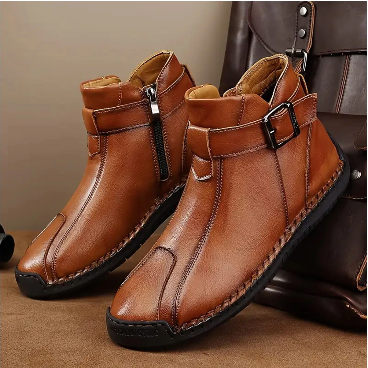 Retro Casual Boots voor Heren - Henry