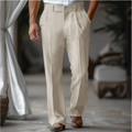 Linnen herenbroek voor zomercomfort en stijl – Tom