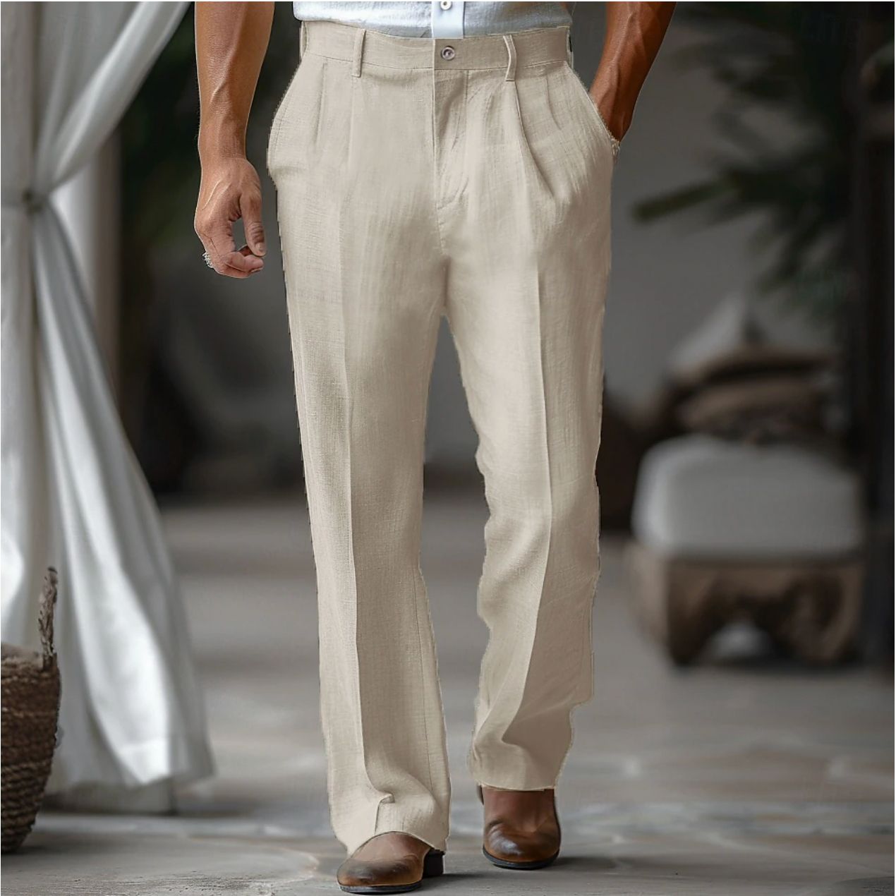 Heren Linnen Broek – Aldo