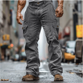 Corduroy cargo broek voor heren – Ruben