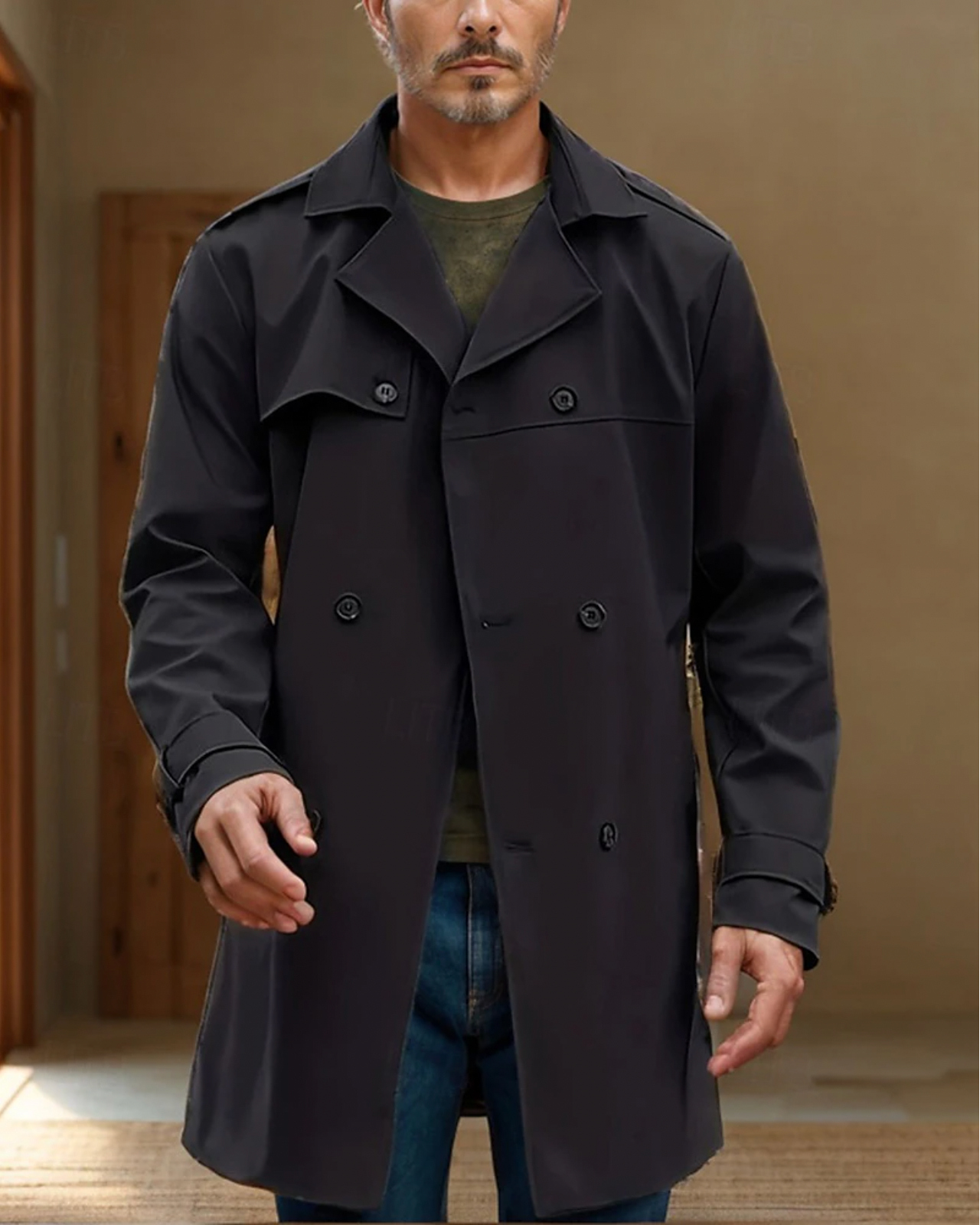 Stijlvolle Trenchcoat voor Heren – Algernon