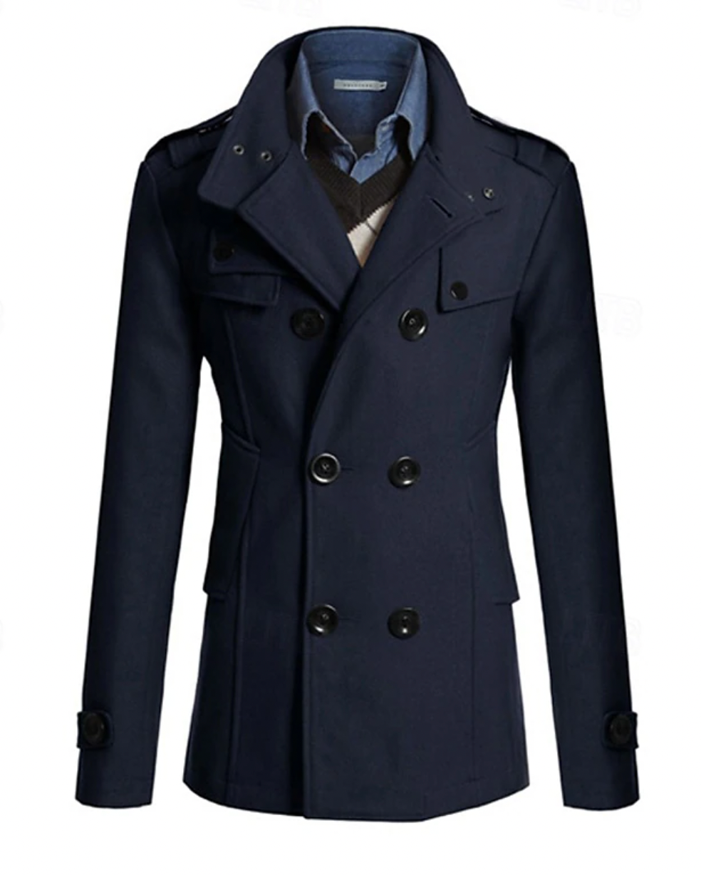 Stijlvolle Casual Trenchcoat voor Heren – Nico