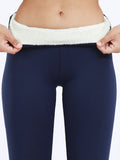 Thermo Legging voor Dames met Hoge Taille en Fleecevoering – Alvara