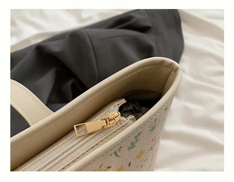 Vegan tote bag met strikdetail voor dames – Noraly