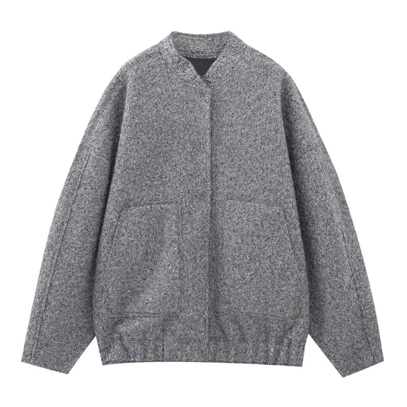 Elegante wollen winterjas voor dames – Genevra