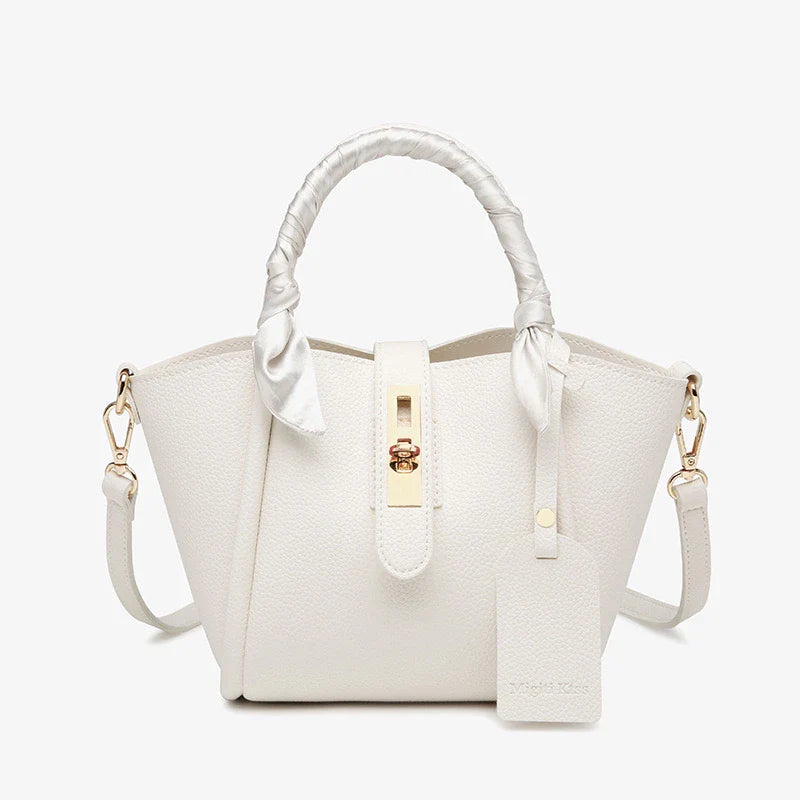 Elegante schoudertas met clutch en sjaaltje – Lumiéra
