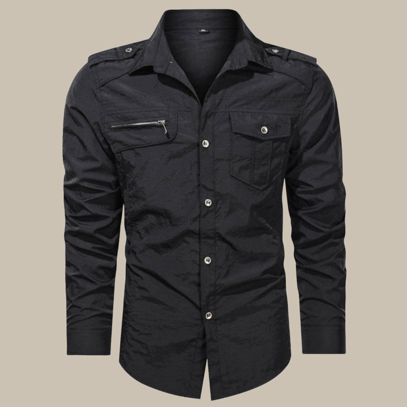 Cargo Overhemd Lange Mouwen Sneldrogend Heren – Mats
