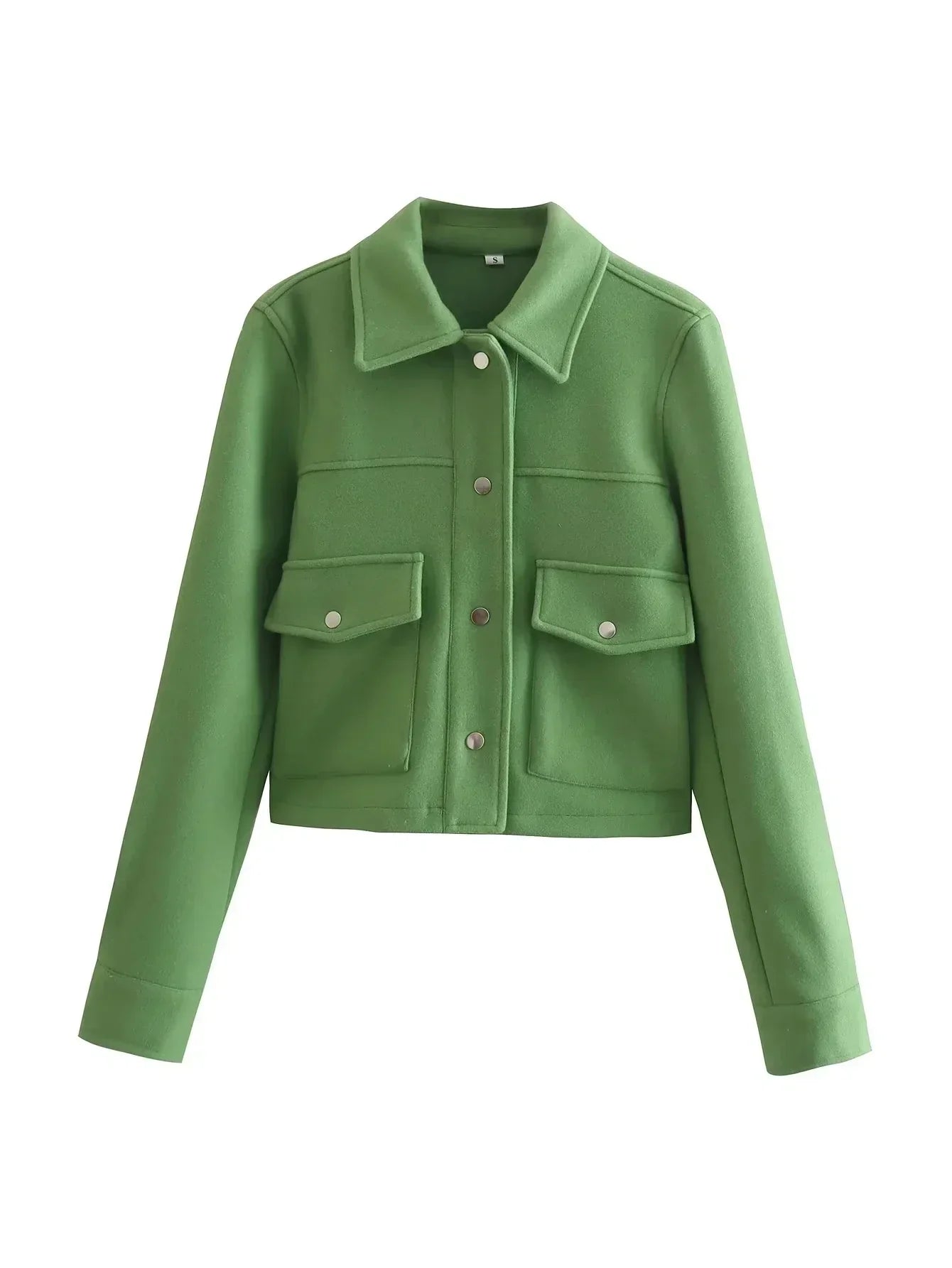 Trendy cropped bomberjack voor dames – Emma