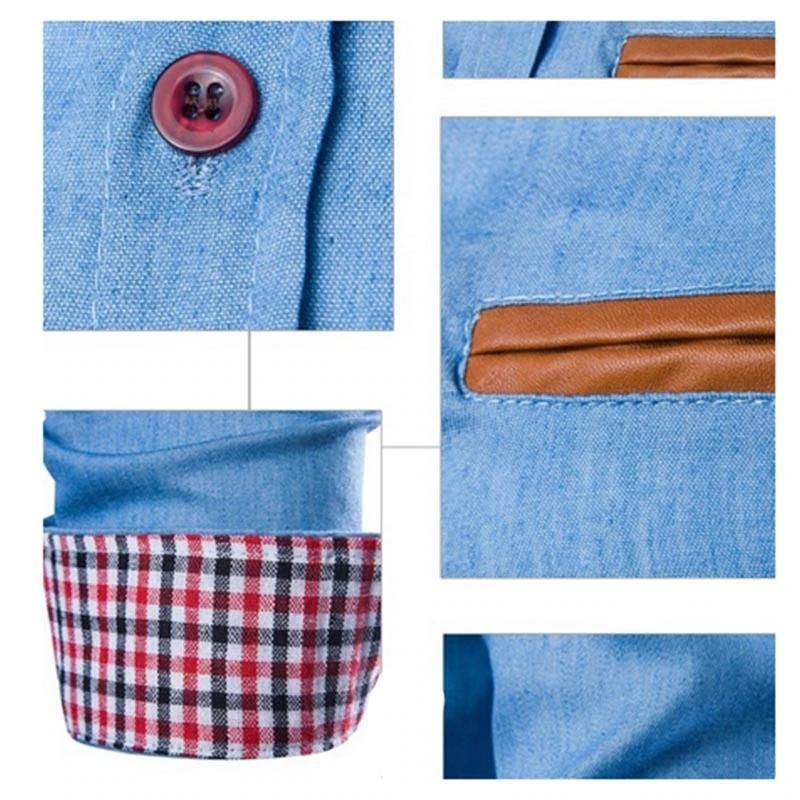 Denim blouse heren – stijlvol en comfortabel – Thomas