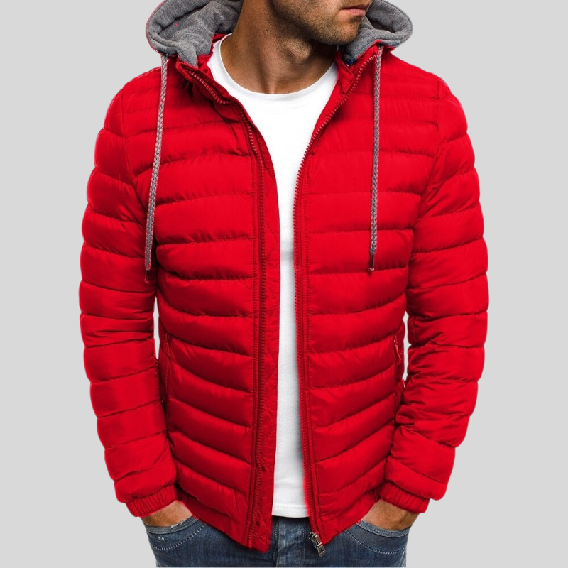 Warme winterjas met capuchon voor elke gelegenheid - Bastiaan